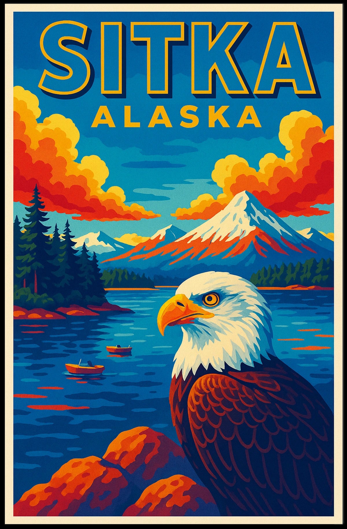 Sitka Alaska Poster