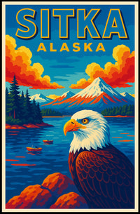 Sitka Alaska Poster