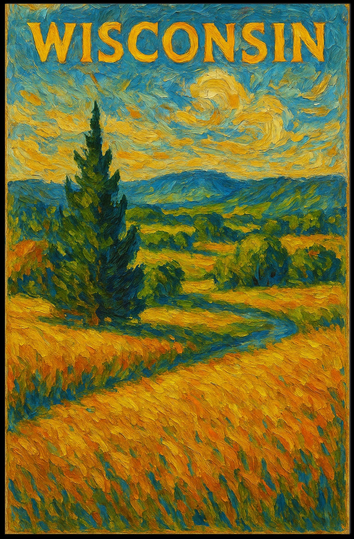 Wisconsin Landscape Poster