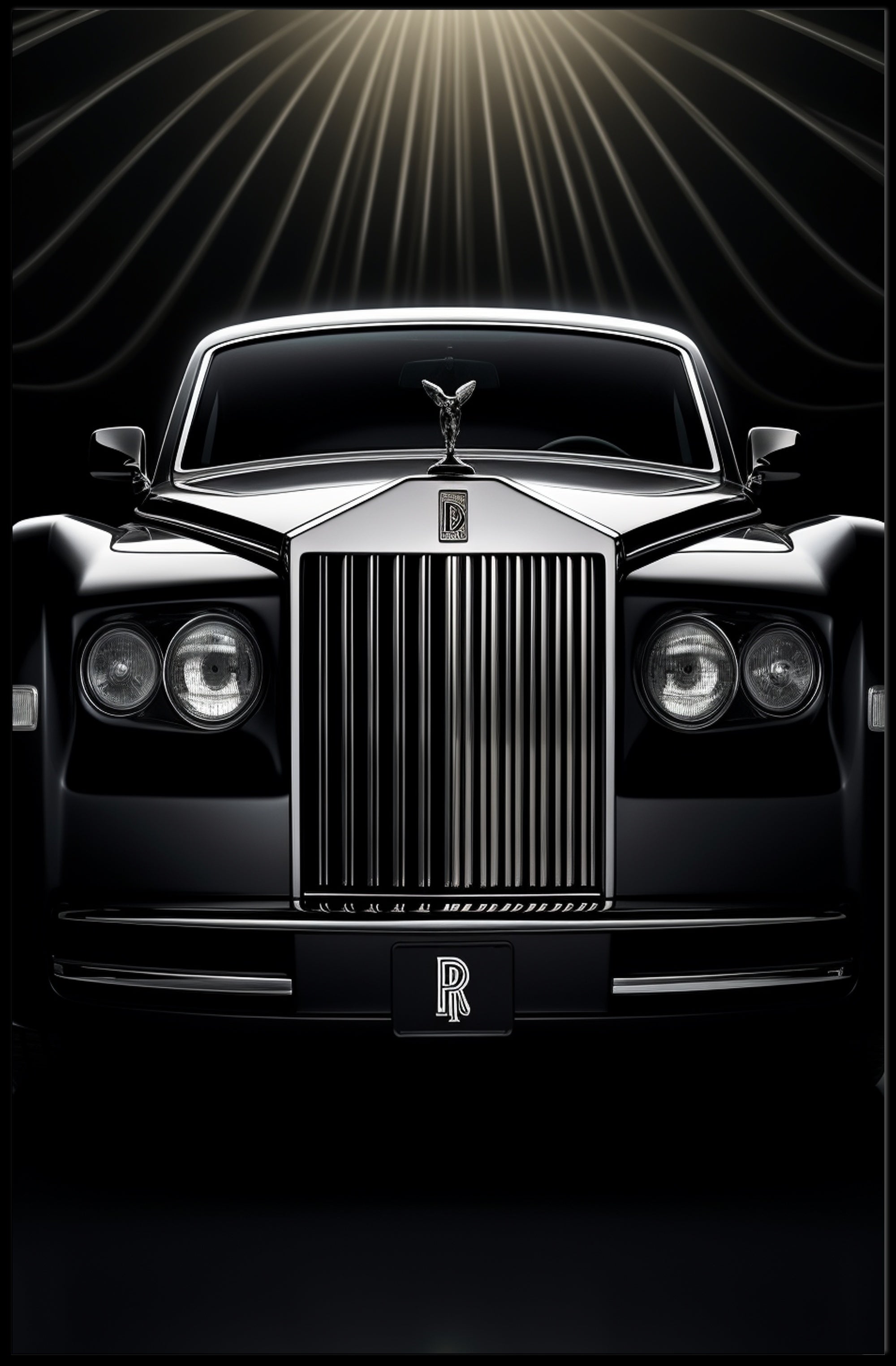 Elegance On Wheels Poster