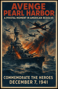 Remembering Pearl Harbor Poster