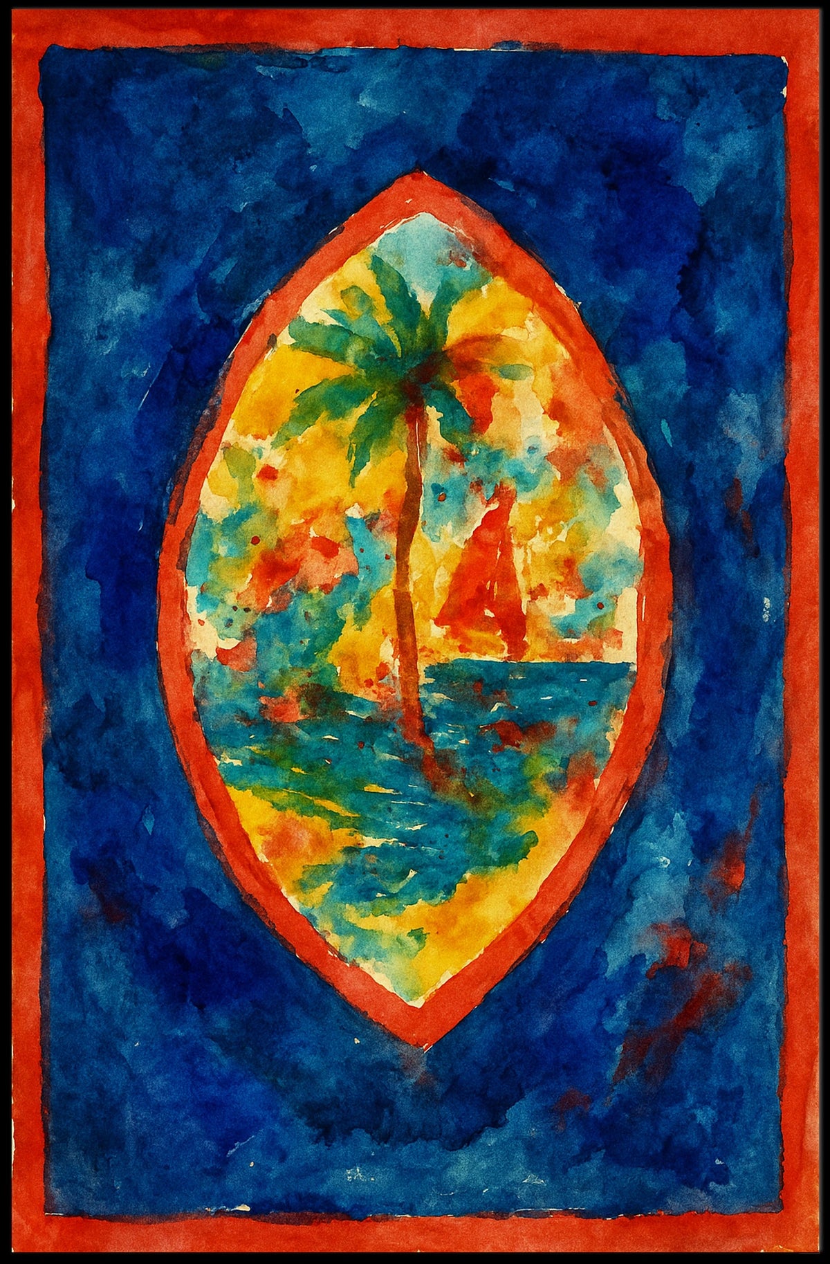 Tropical Escape Poster