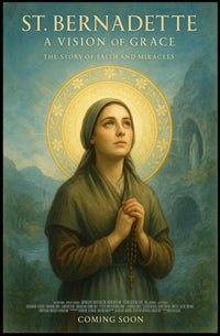 St. Bernadette A Vision of Grace Poster
