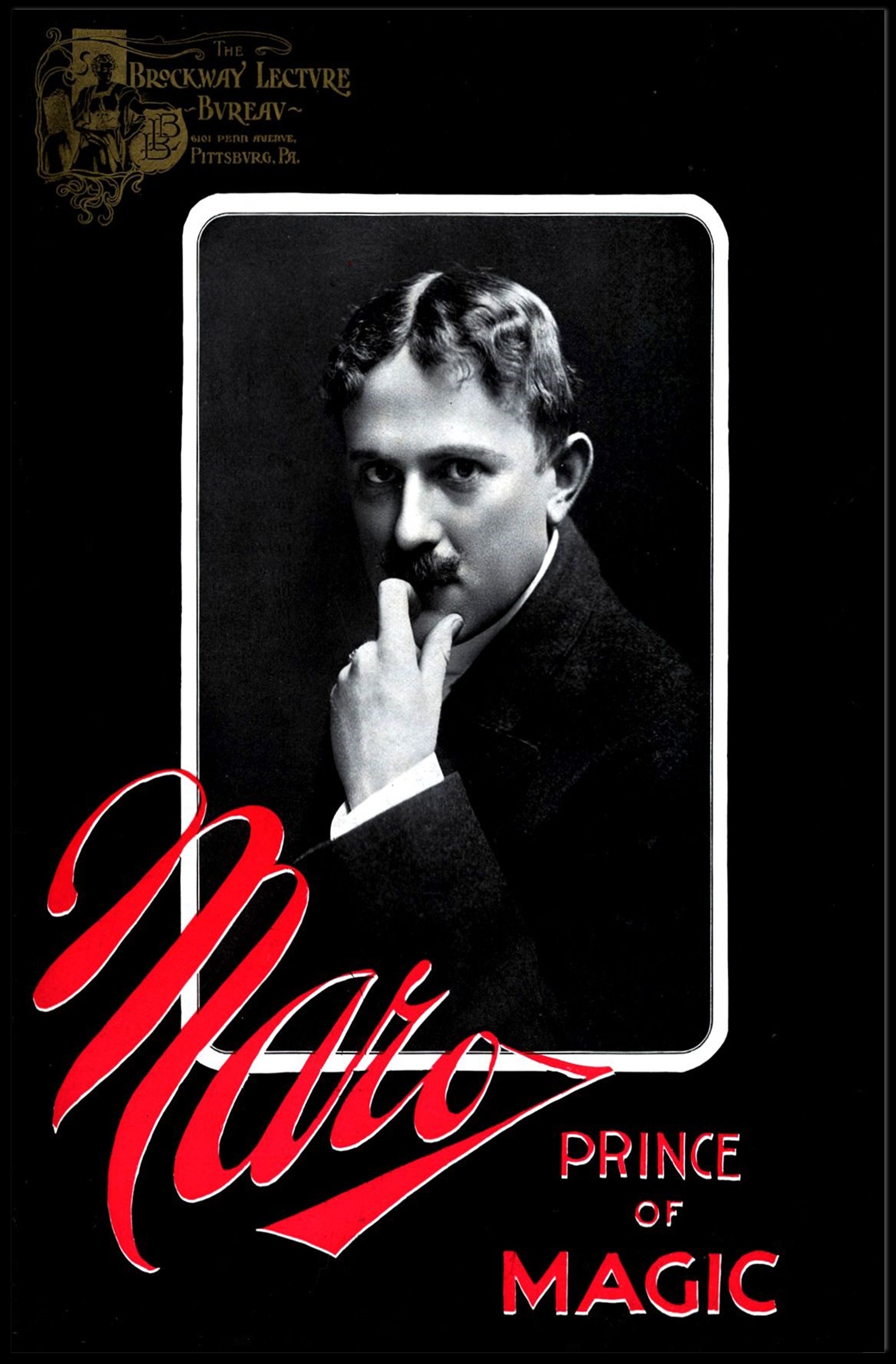 Maro Prince of Magic Early 20th Century Artistic Poster