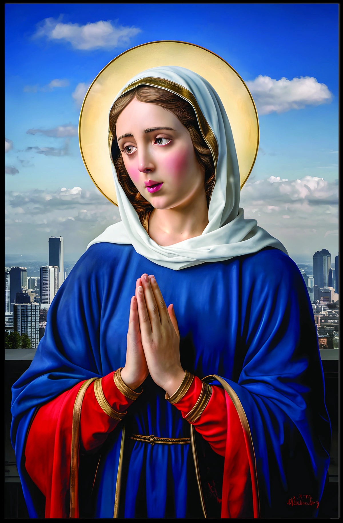 Praying Hands Poster