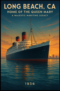 The Queen Mary A Majestic Maritime Legacy Poster