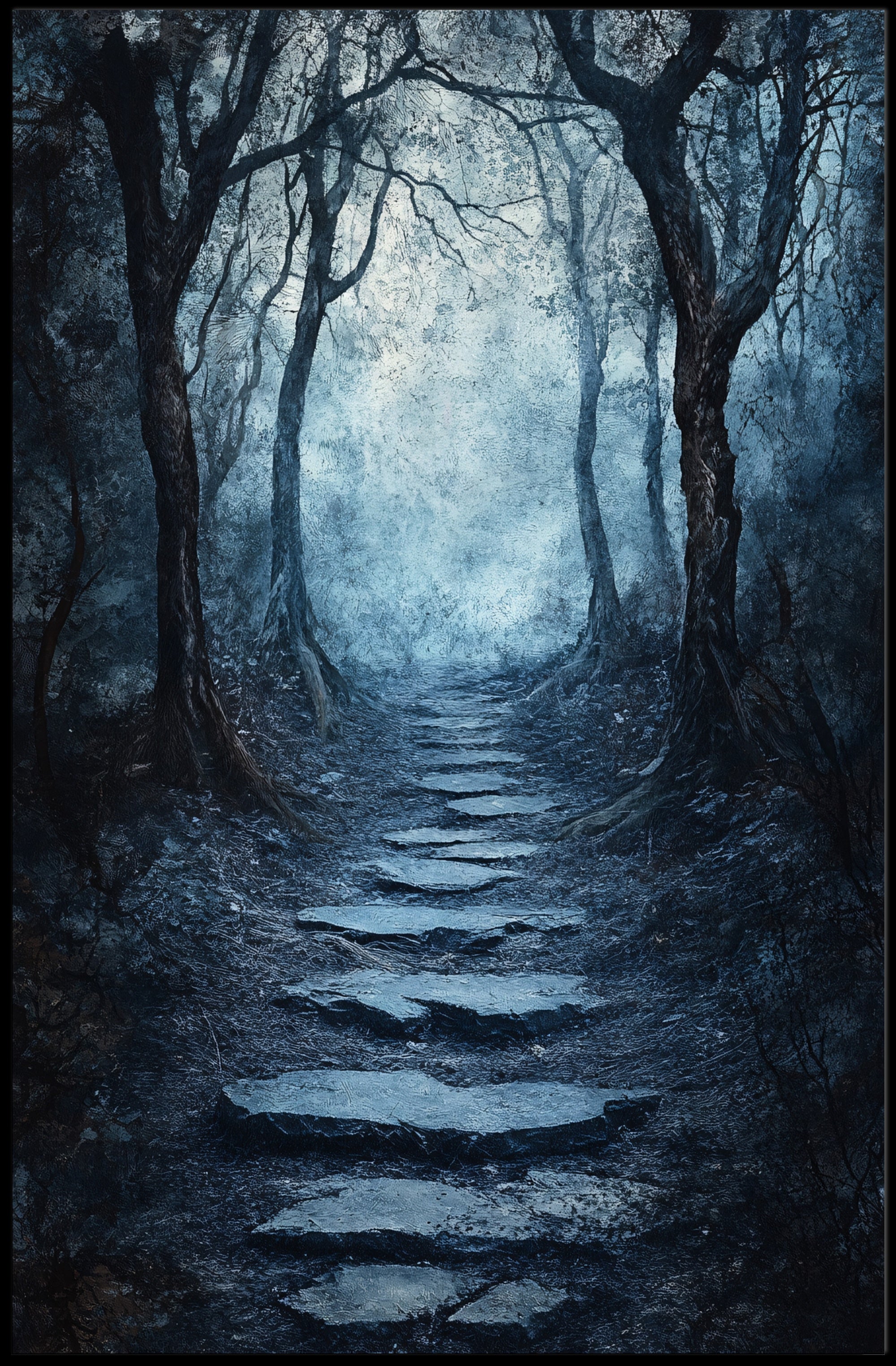 Enchanted Forest Pathway Poster