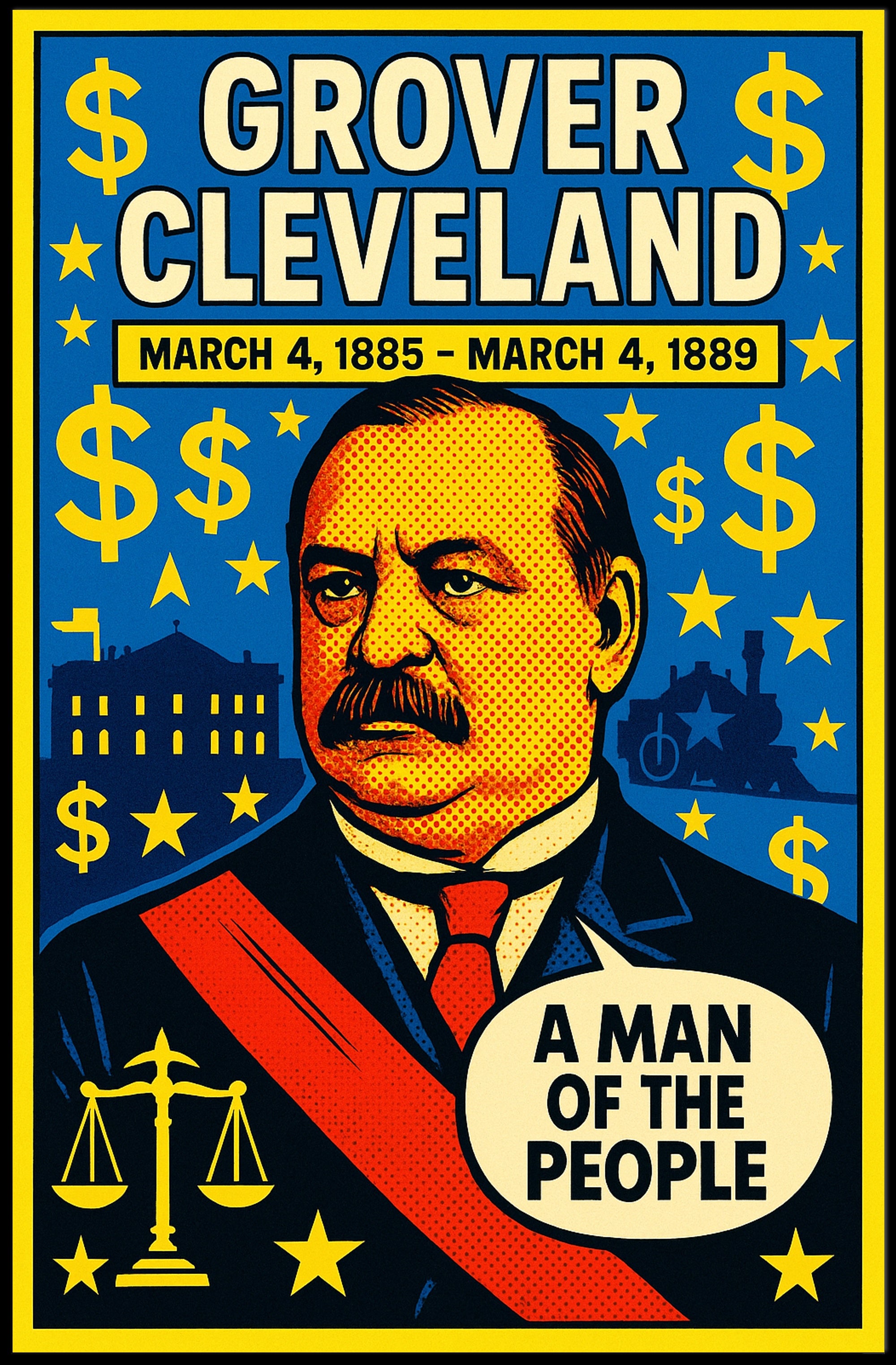 Grover Cleveland Poster