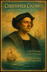 Christopher Columbus The Age of Discovery Unveiled Poster
