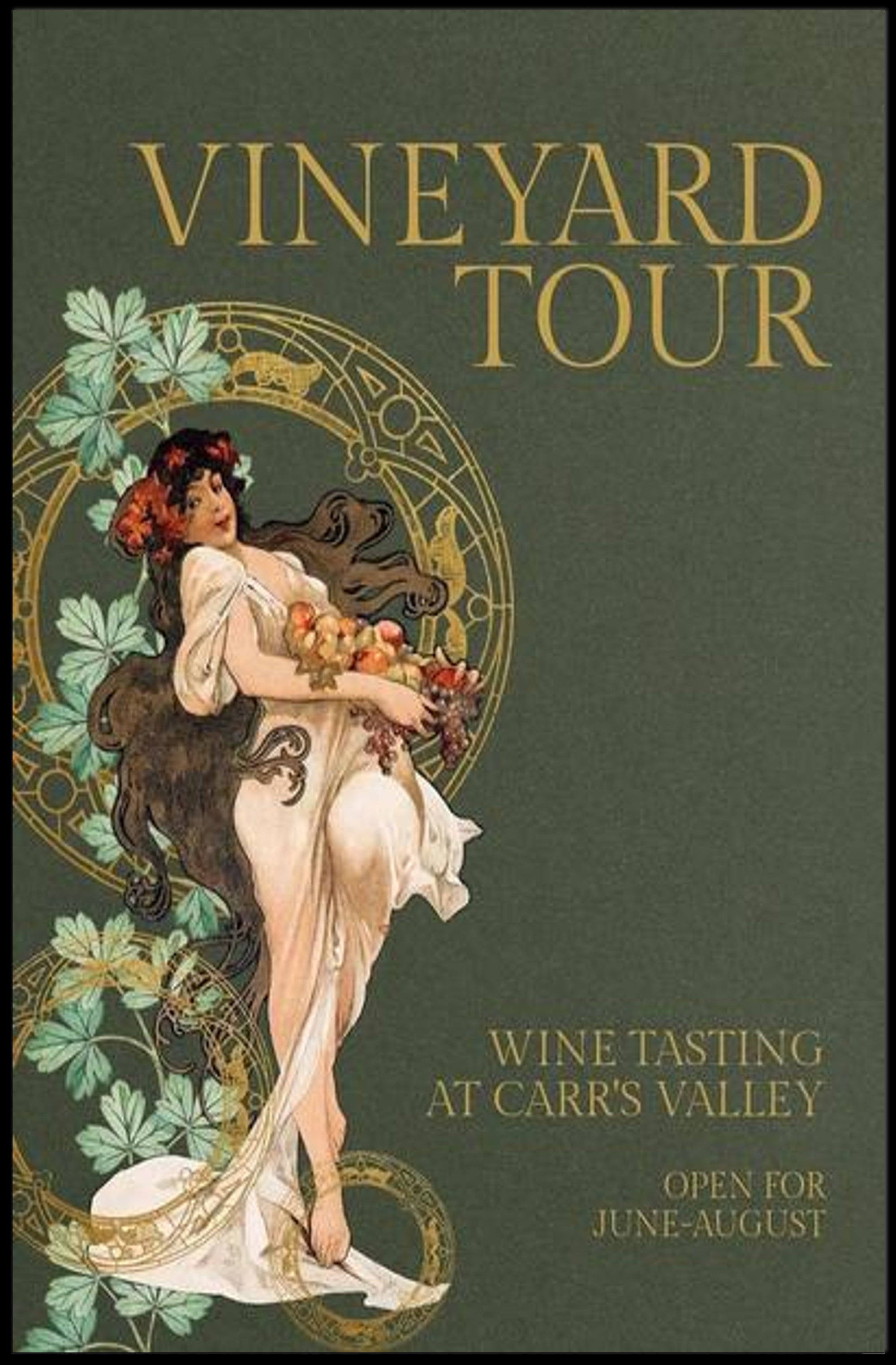 Vineyard Tour Poster