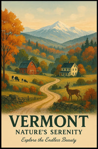 Vermont Natures Serenity Poster