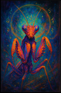 Cosmic Mantis Poster