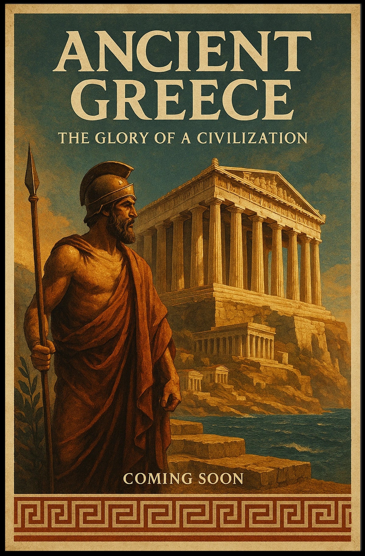 Ancient Greece The Glory of a Civilization Poster