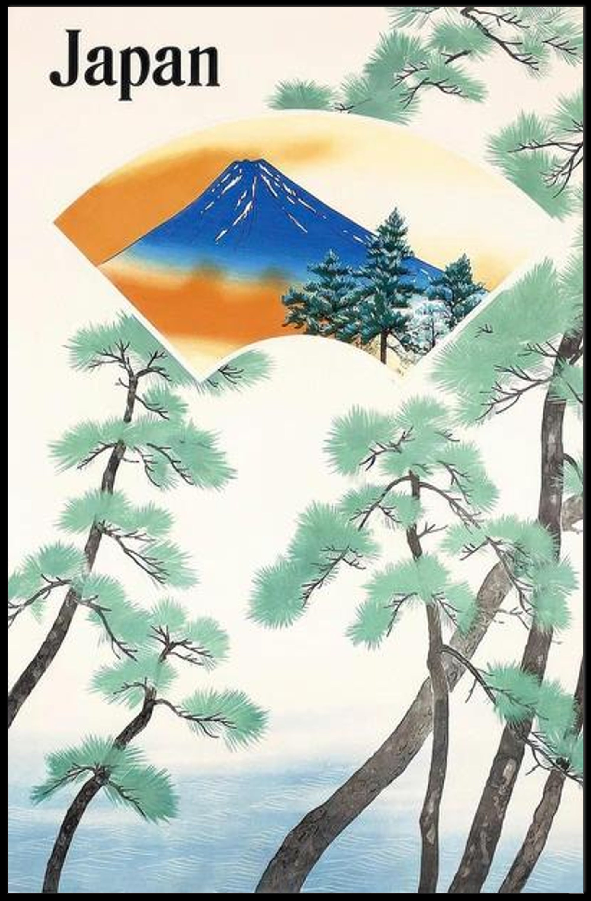 Scenic Japan Poster PosterGoat