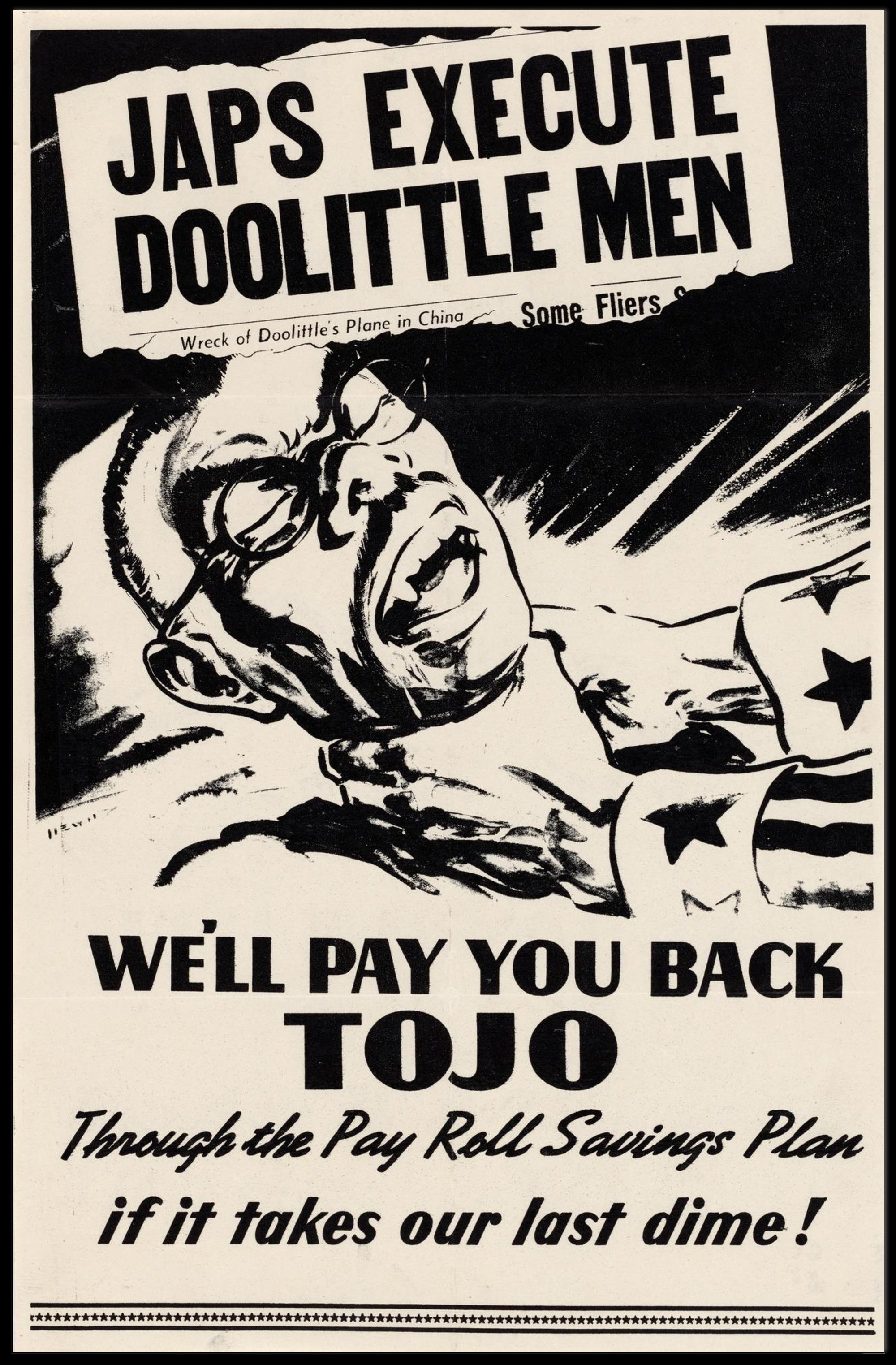 Retaliation and Patriotism in Wartime Poster PosterGoat