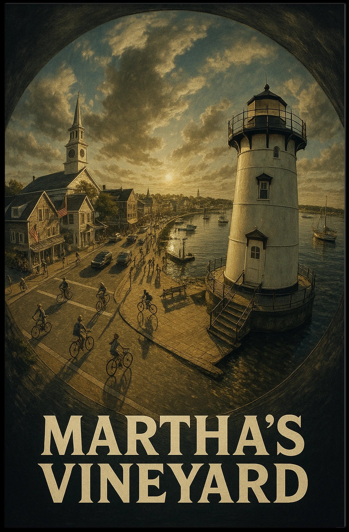 Marthas Vineyard Poster