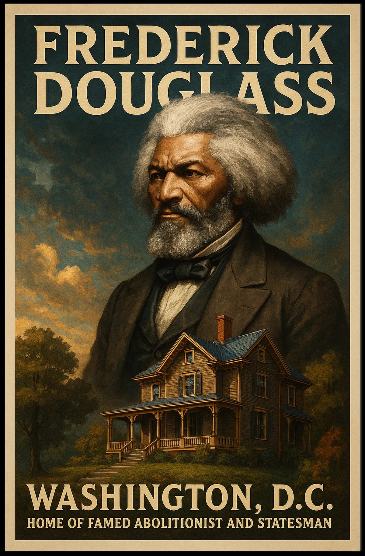 Frederick Douglass Abolitionist And Poster