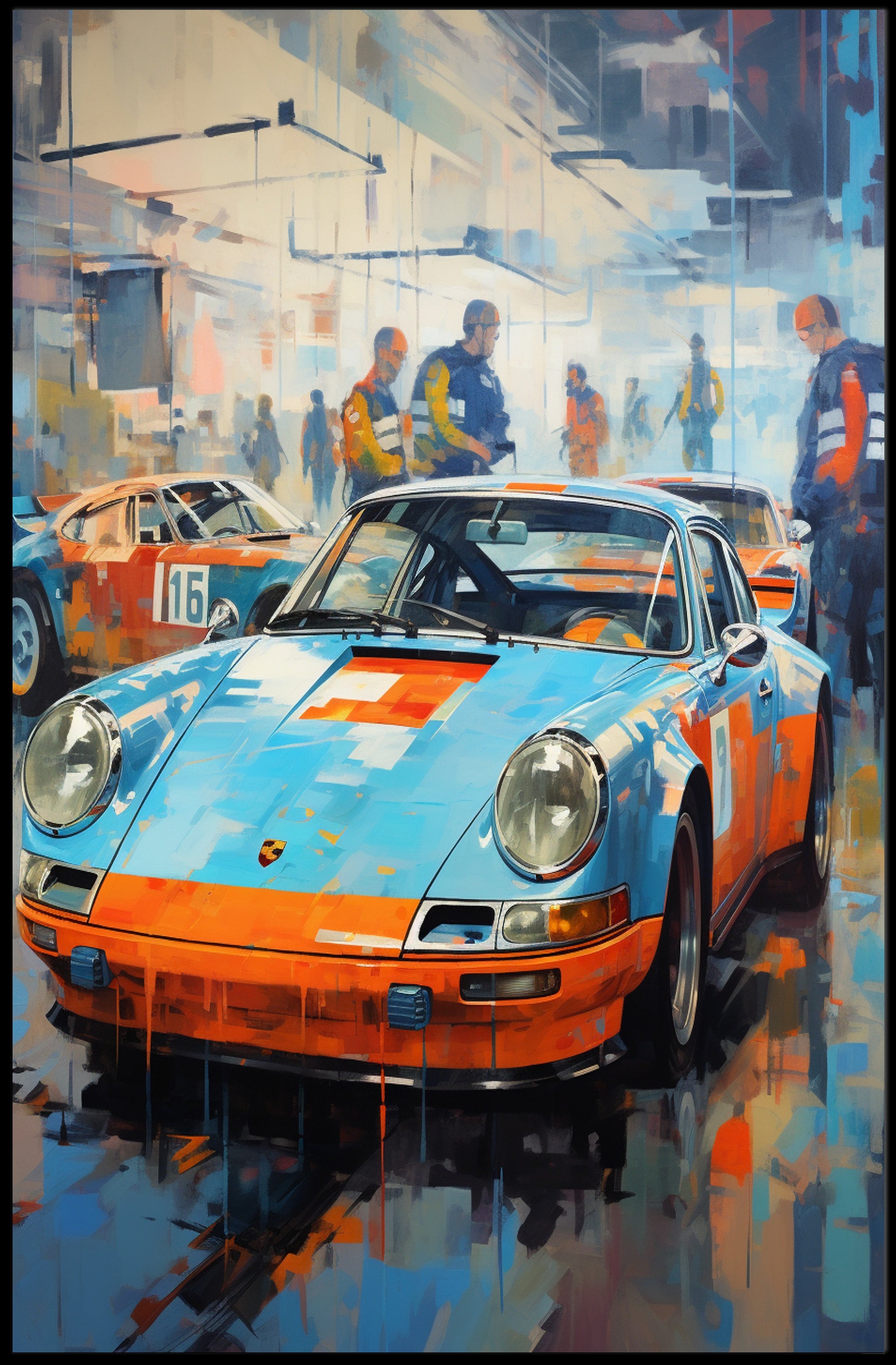 Racing Legends Poster PosterGoat