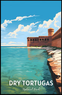 Dry Tortugas Scenic Adventure National Park Poster