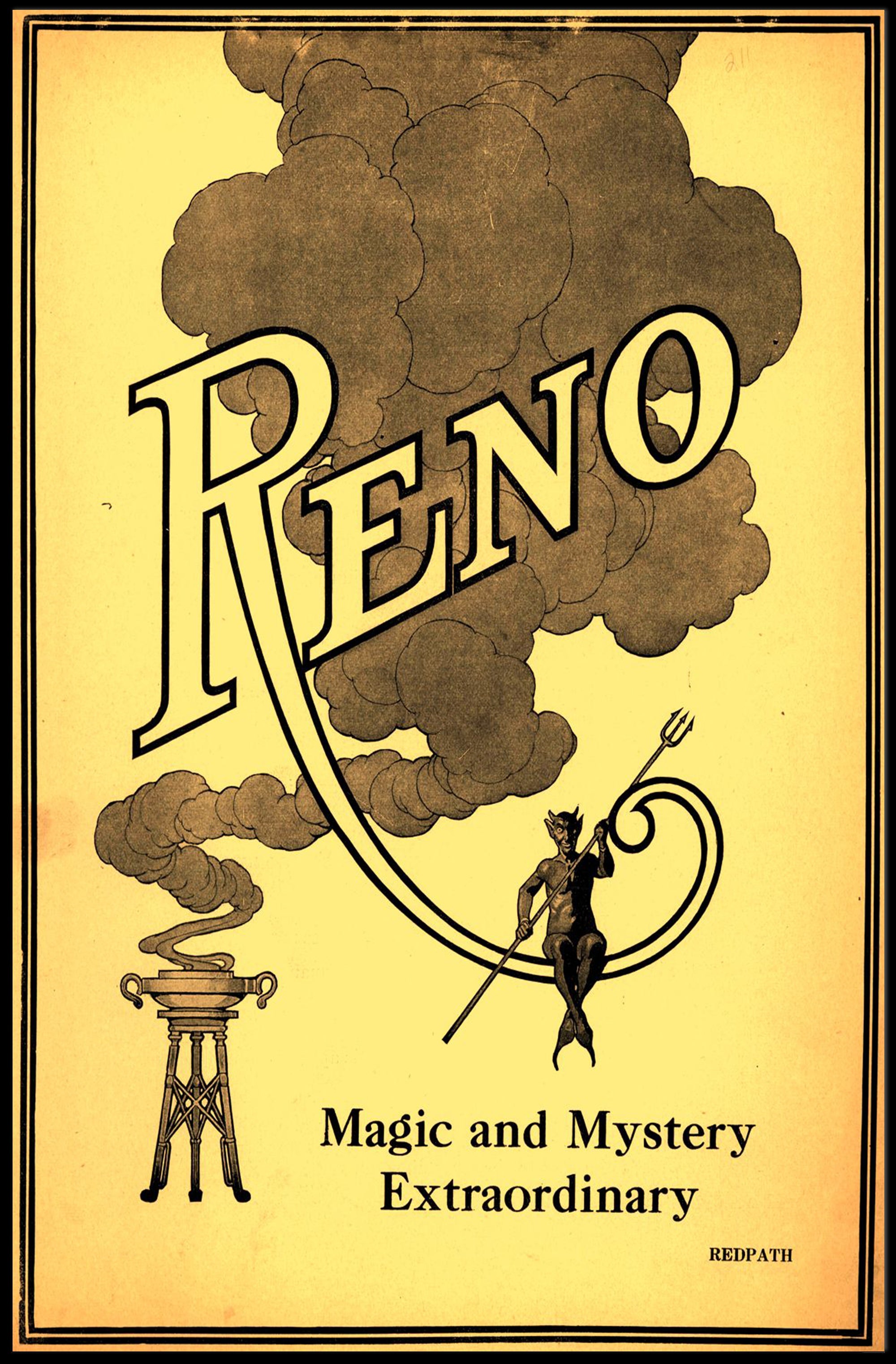Magic and Mystery Vintage Artistic Cultural Heritage Poster