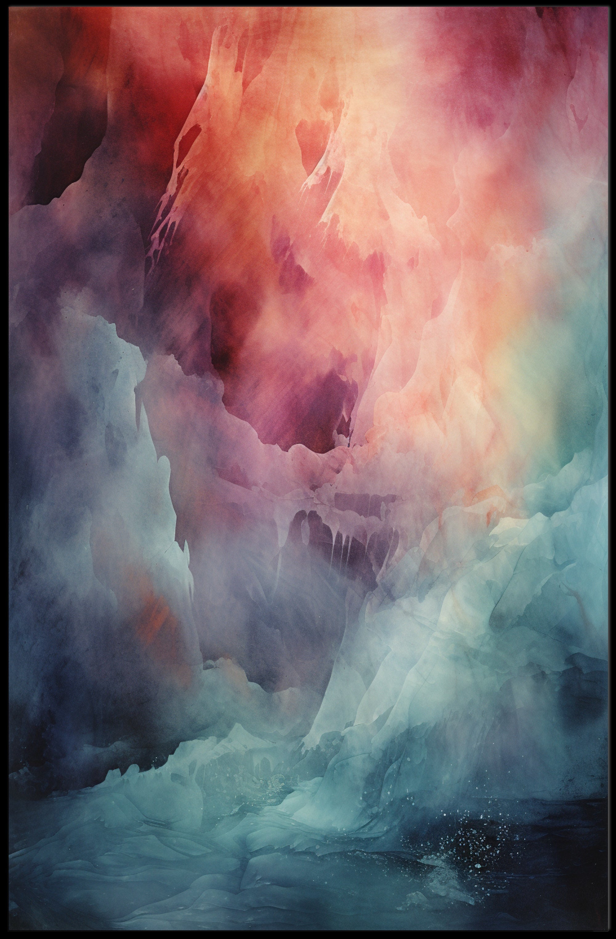 Abstract Landscape Abstract Poster