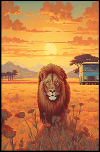 Serengeti Majesty Poster