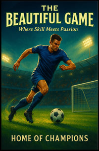Soccer Stadium Action: Sports Poster PosterGoat