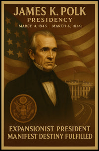 James K. Polk Leadership Historical or Presidential Poster
