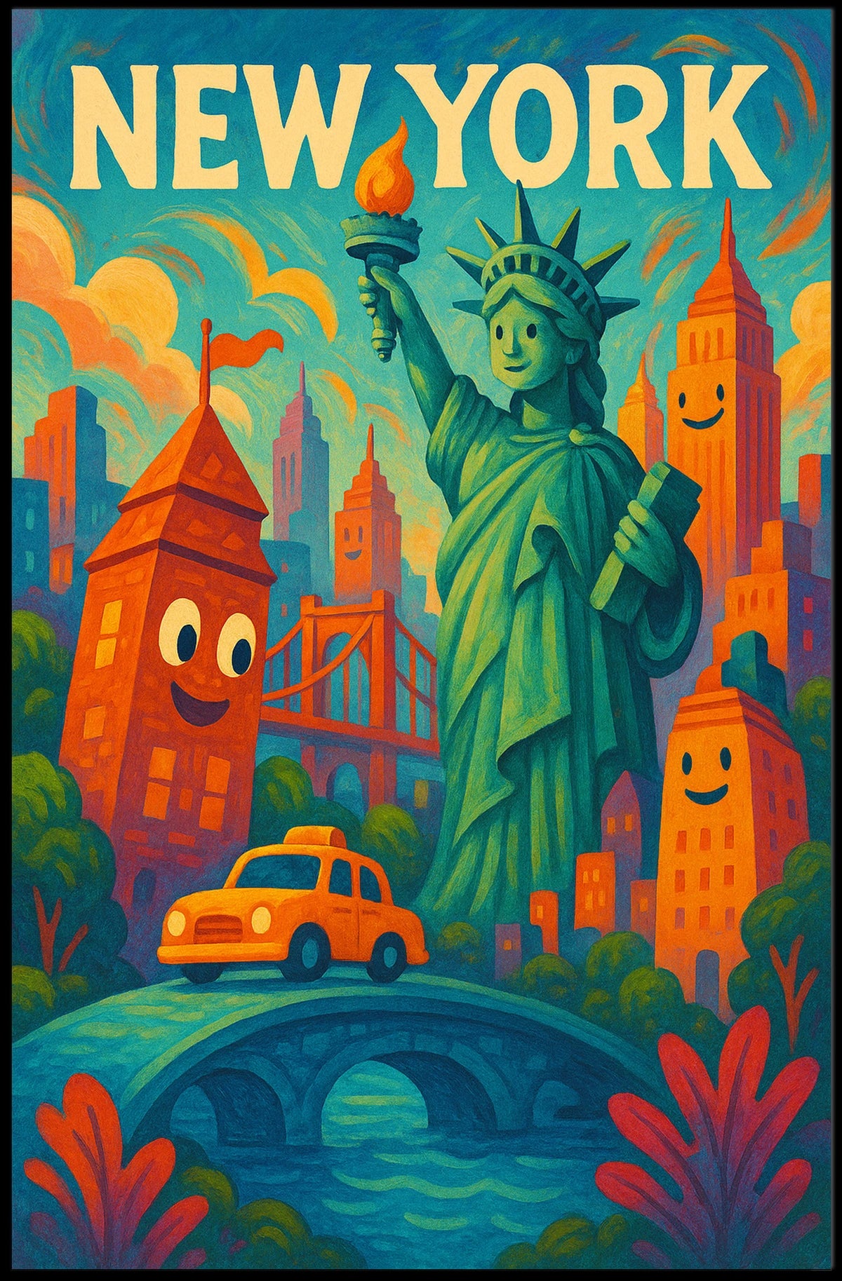 New York City Vibes Poster