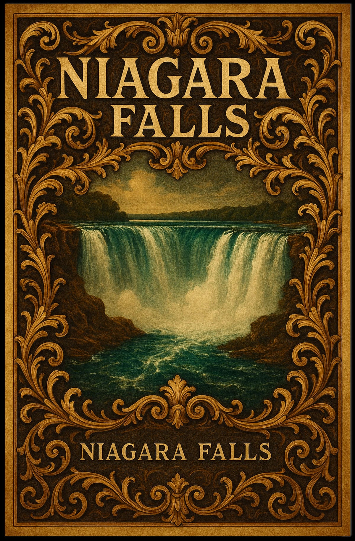 Niagara Falls Vintage Vintage Poster