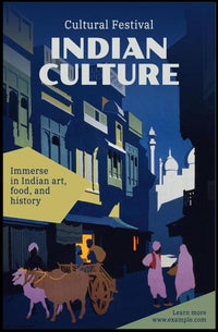 Indian Culture Festival Poster PosterGoat
