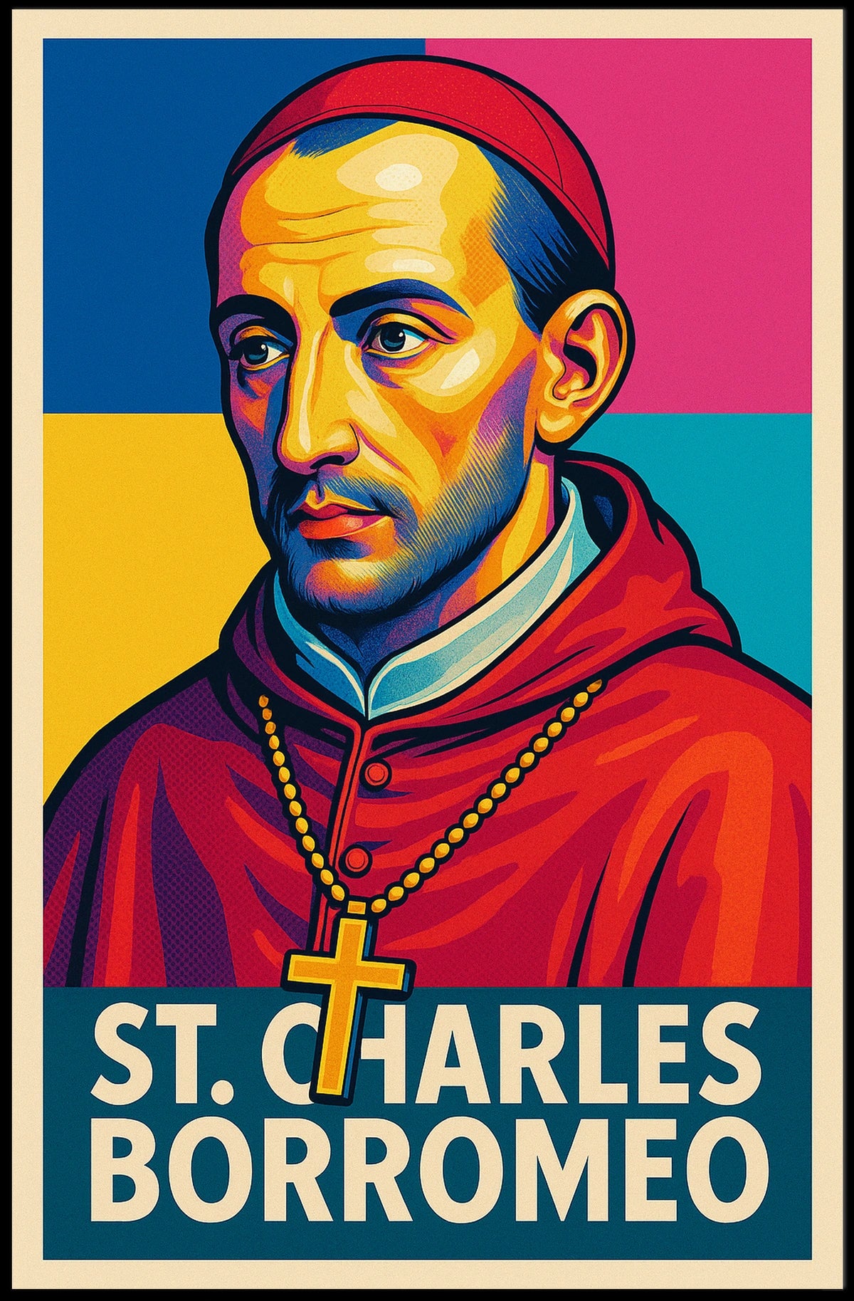 St. Charles Borromeo Poster