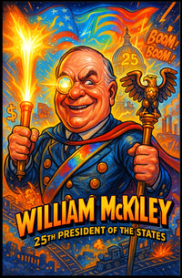 William McKinley 25th President Poster PosterGoat