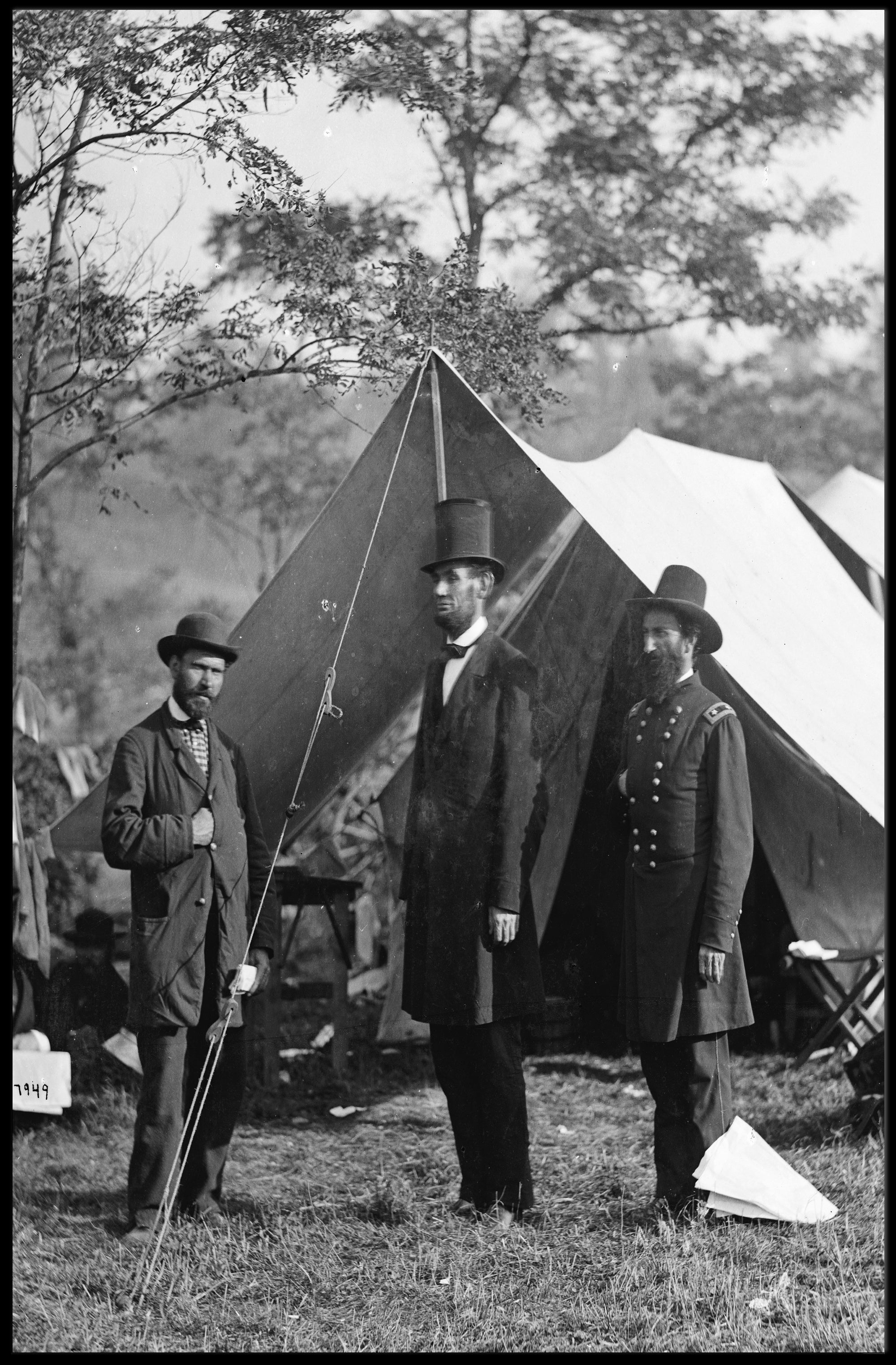 Abraham Lincoln Contemplative Oil Painting Poster Art PosterGoat