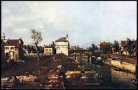 Italian Canal Scene: Nostalgic 18th Century Urban or Cityscape Poster