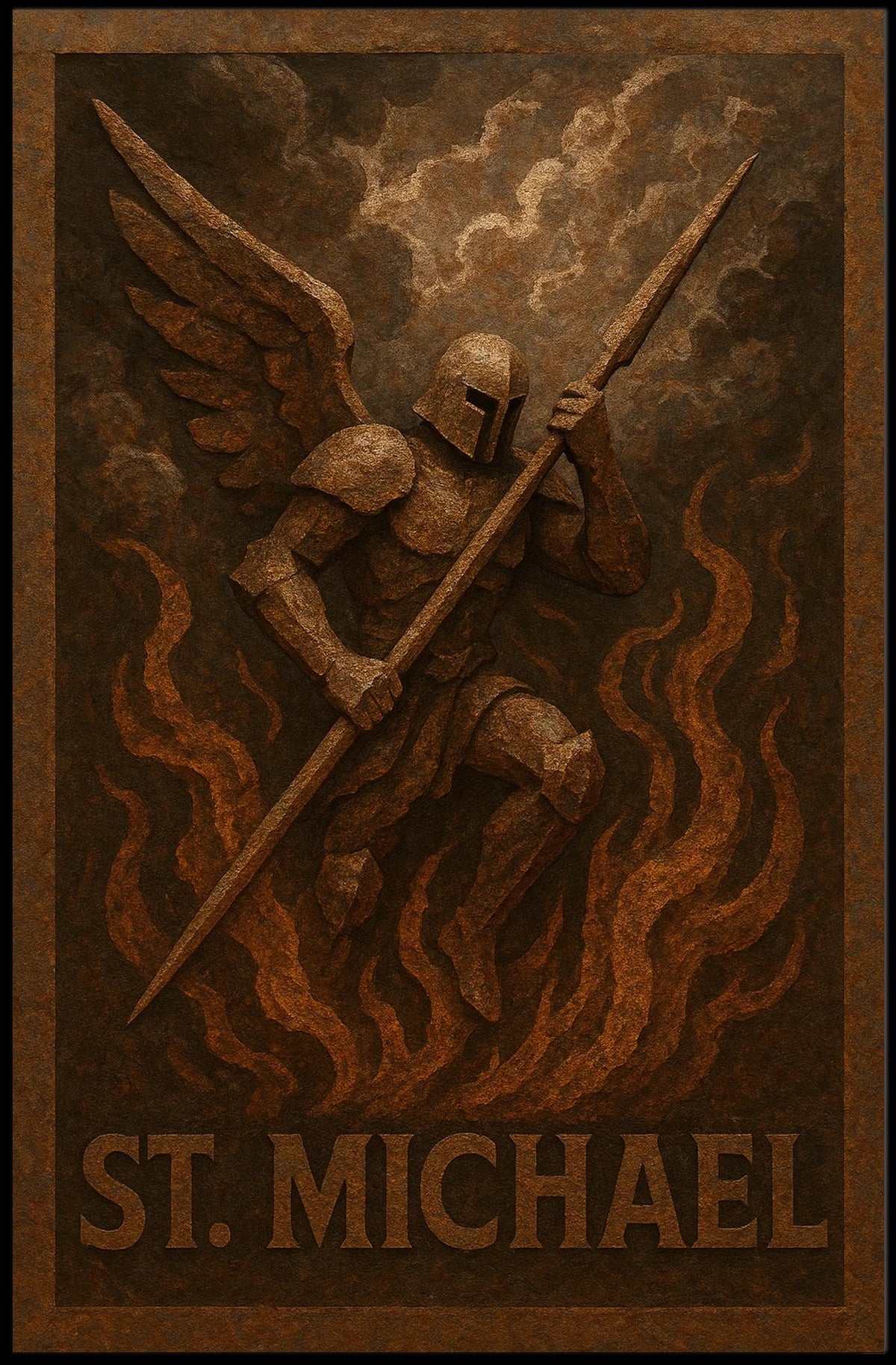 St. Michael The Archangel Poster