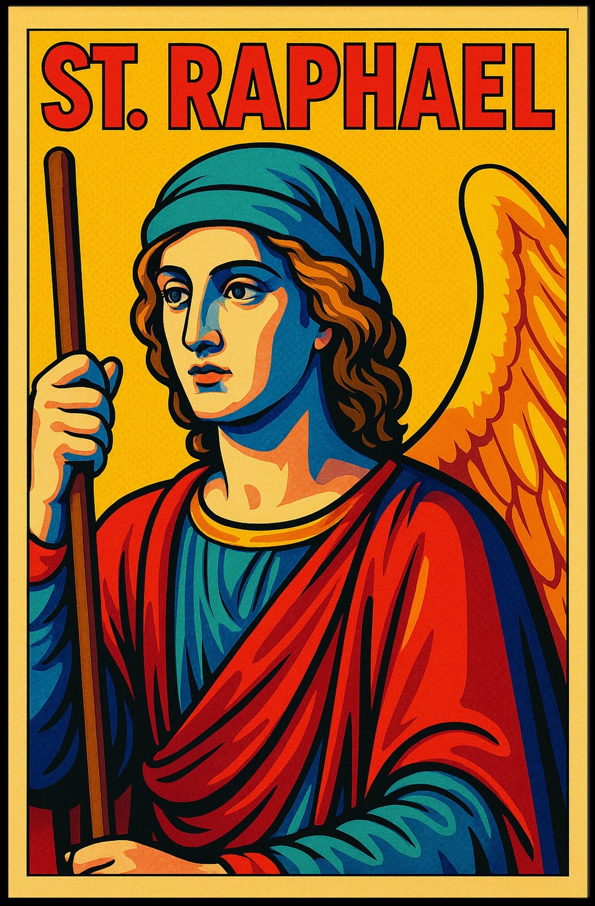 St. Raphael Poster