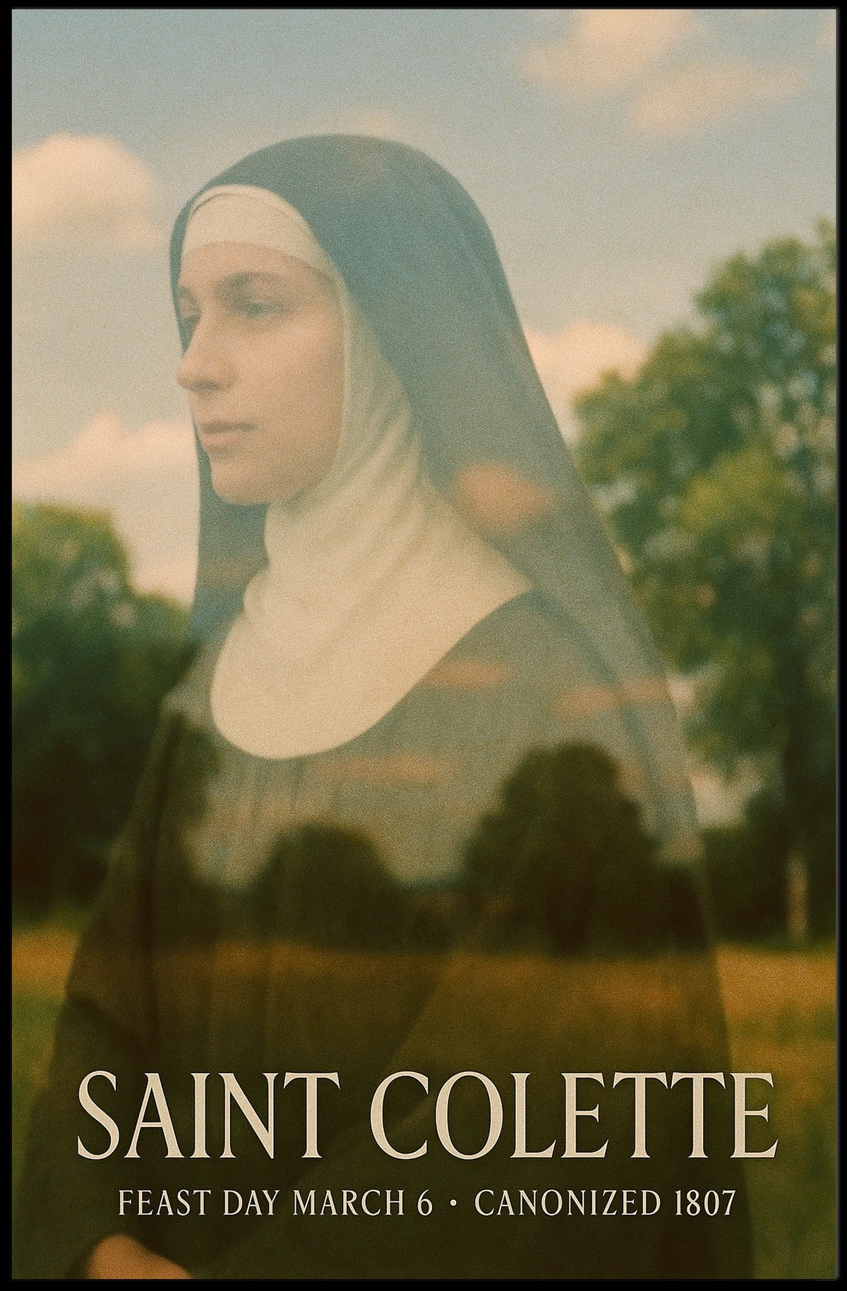 Saint Colette Poster
