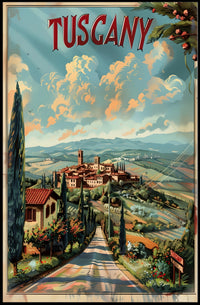 Enchanting Tuscany Poster
