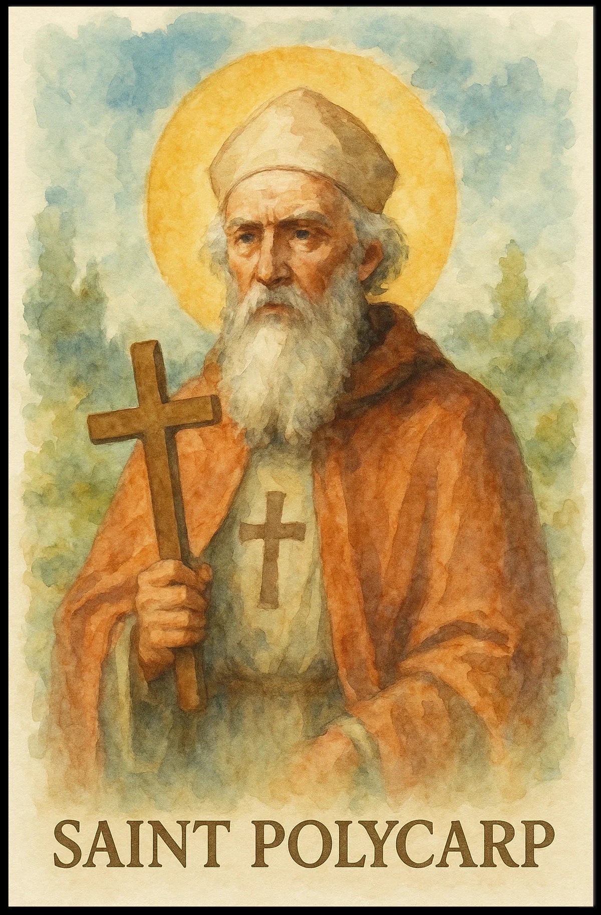 Polycarp Saint Poster