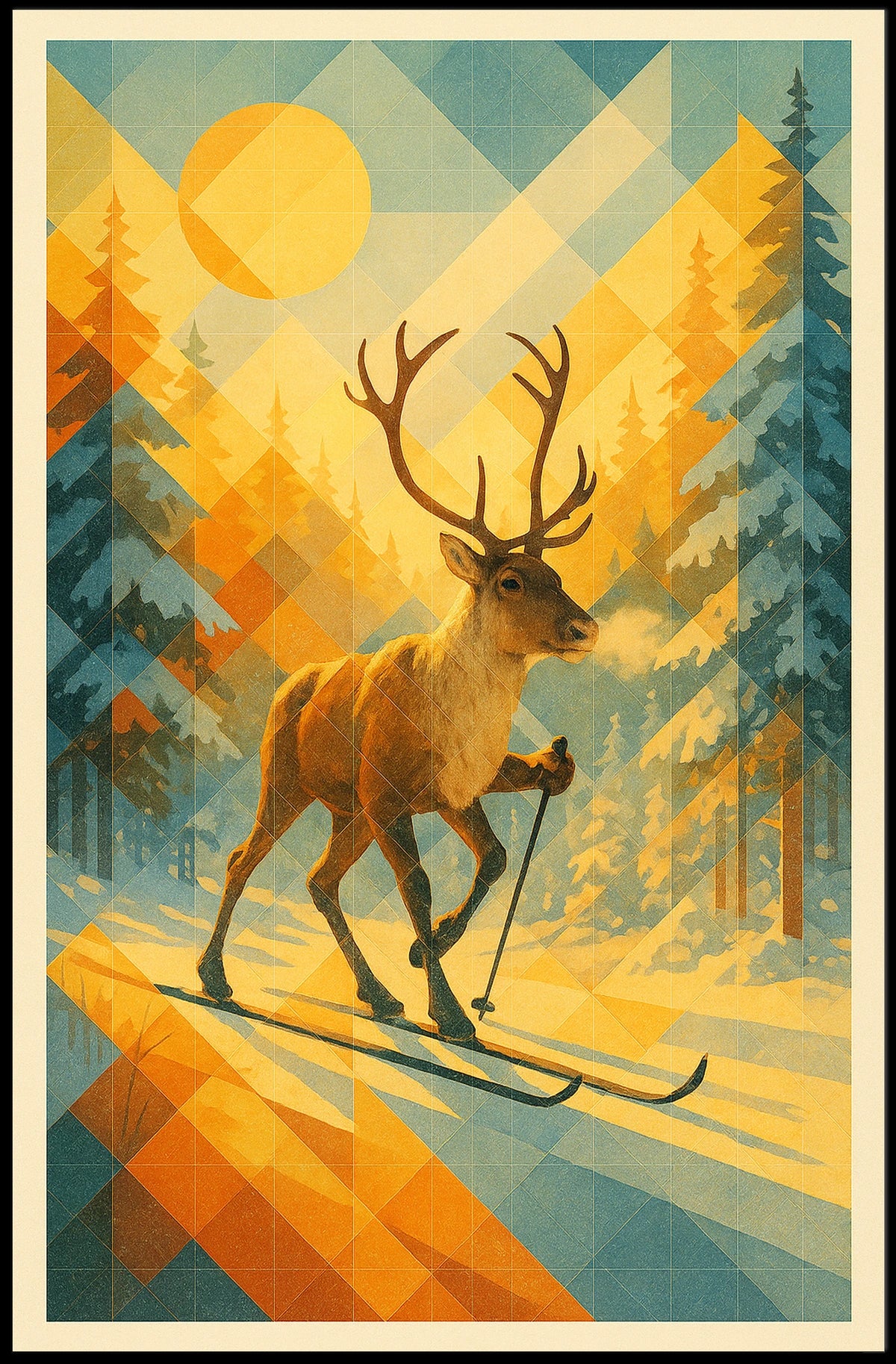 Winter Adventure Poster