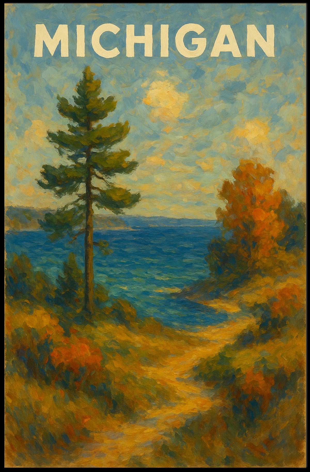 Michigan Landscape Poster