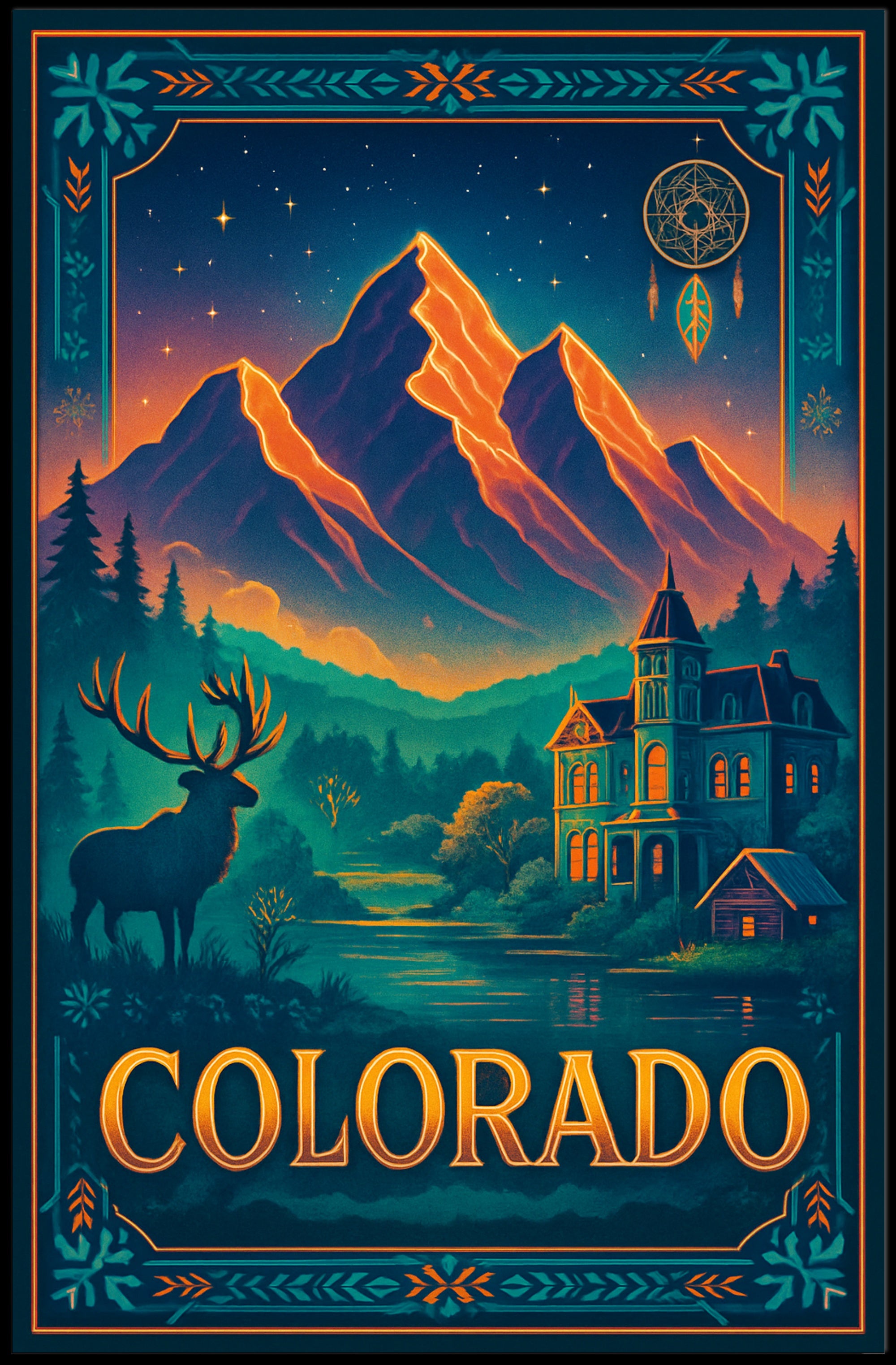 Colorado Wilderness Poster