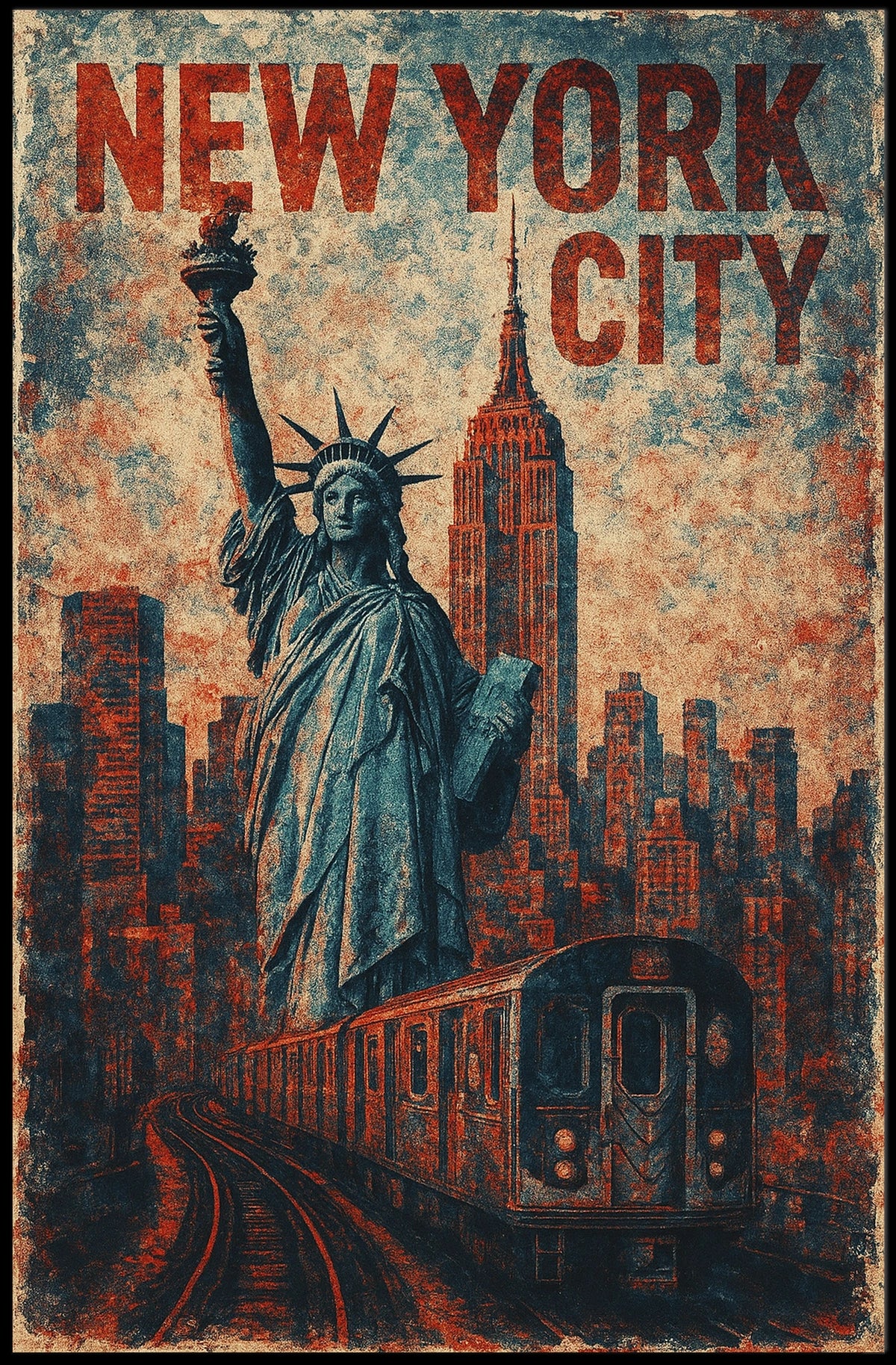 New York City Vibes Poster