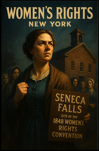 Seneca Falls WomenS Rights Convention Poster