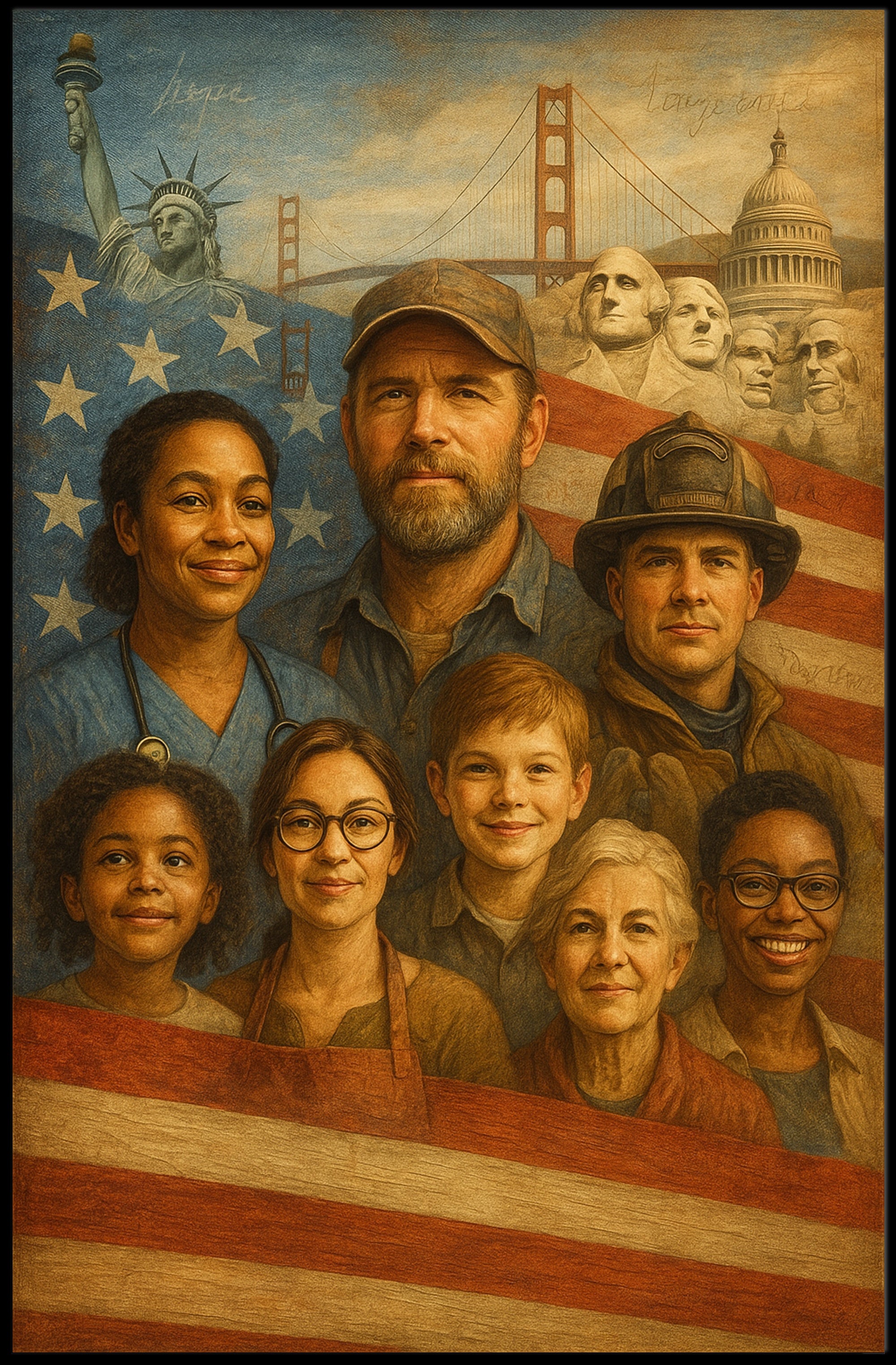 Unity in Diversity Poster PosterGoat