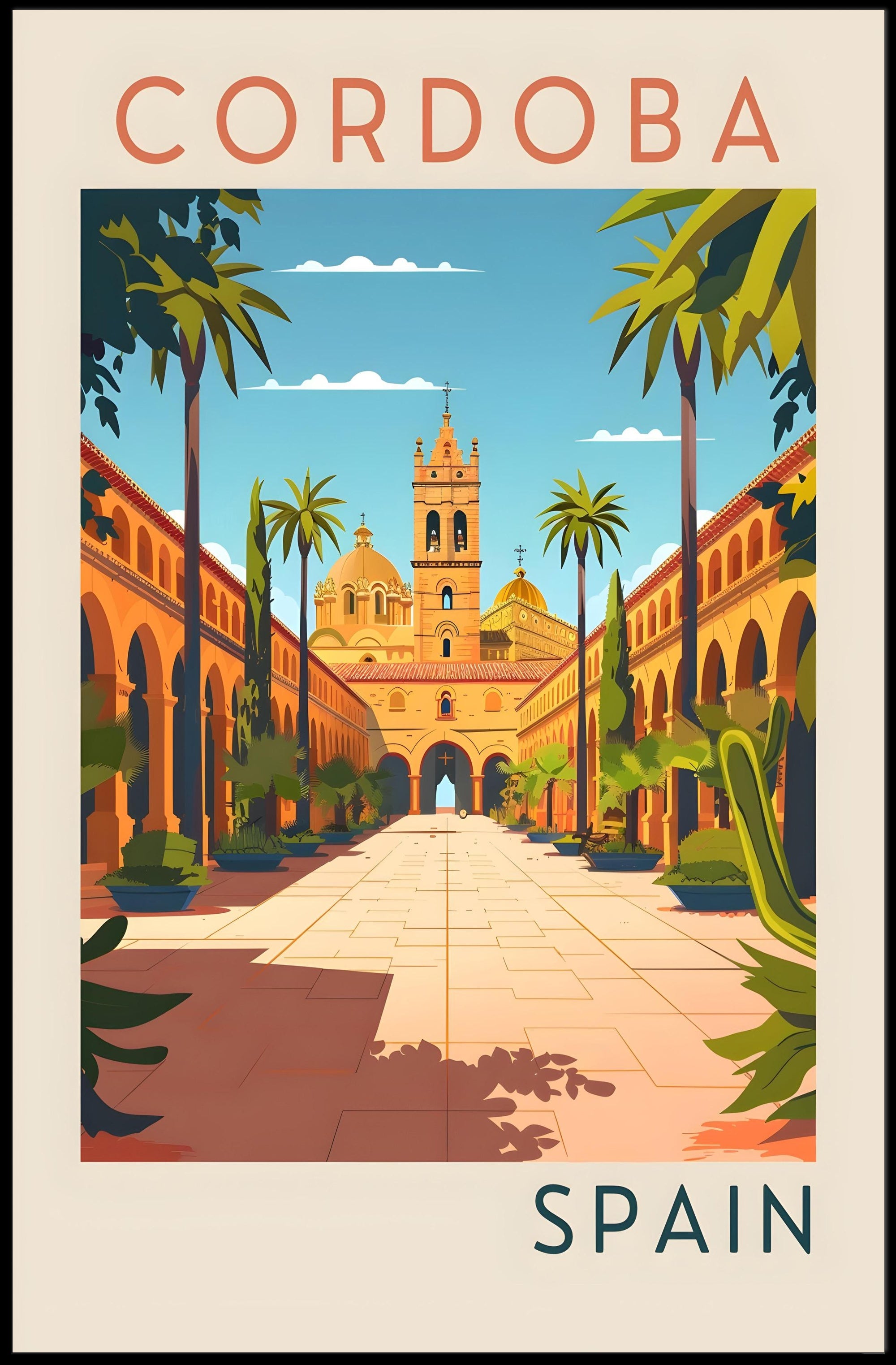 Córdoba Mosque-Cathedral Charm Cultural or Heritage Poster
