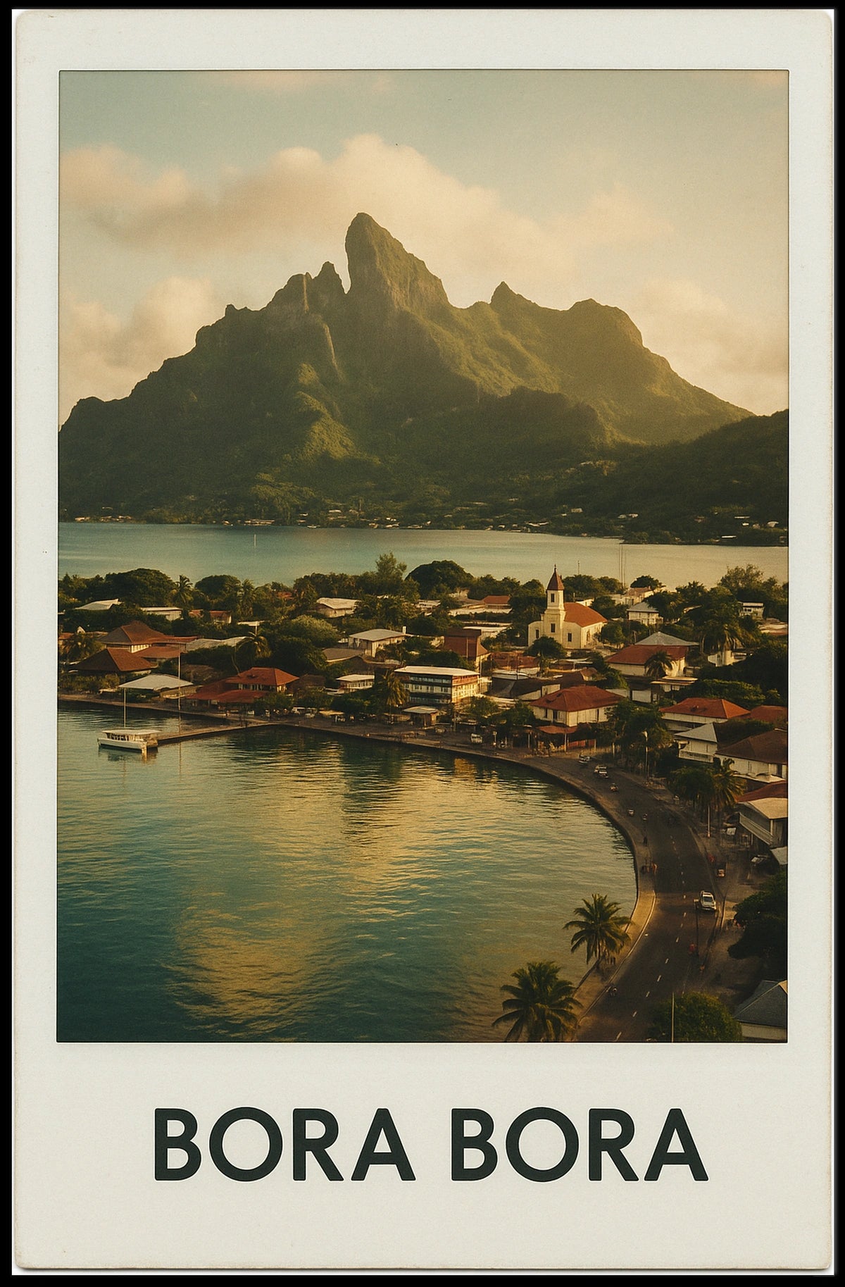 Bora Bora Paradise Poster
