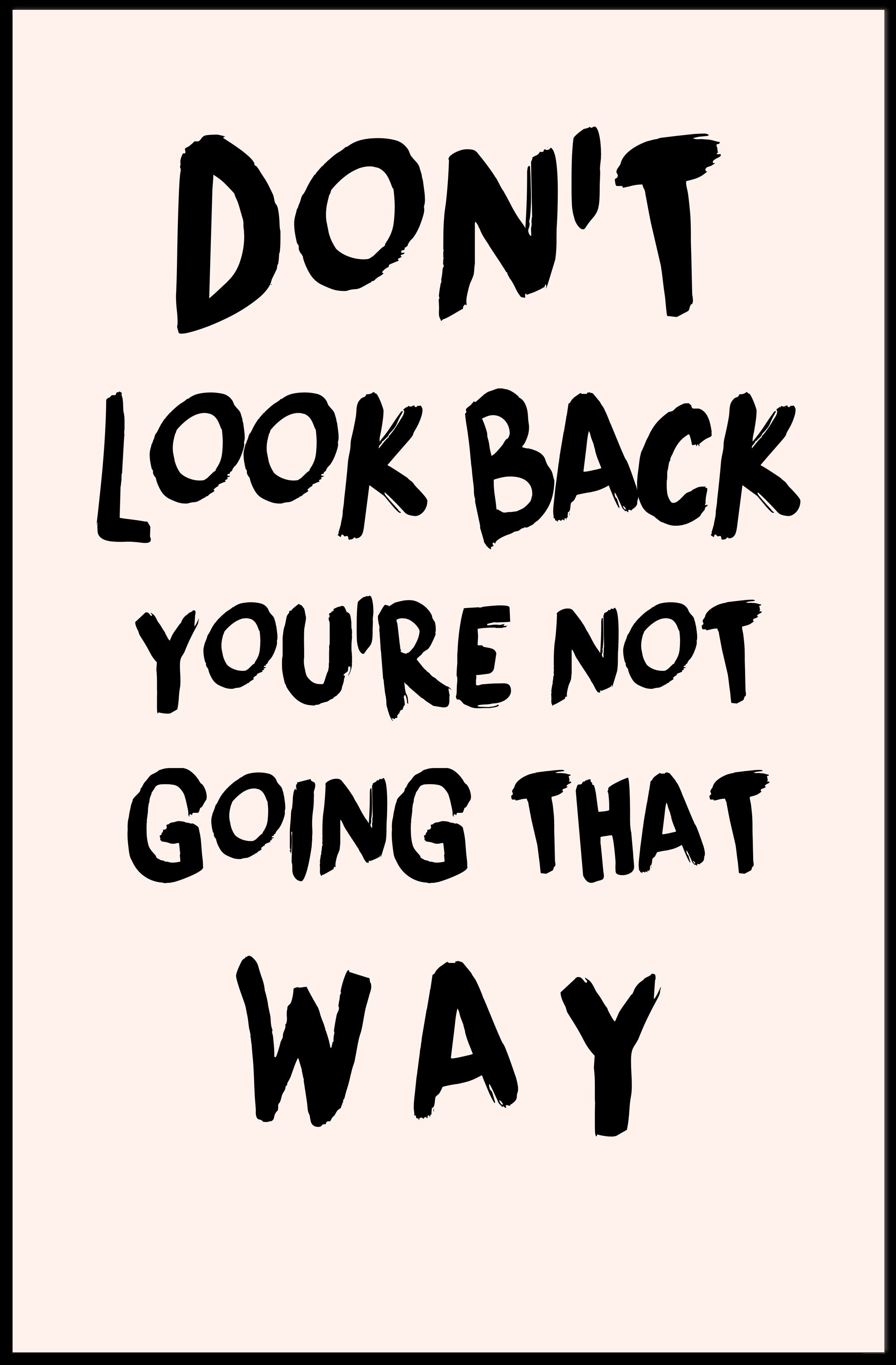 Bold Motivational Quote Art Print for Inspiration Poster PosterGoat