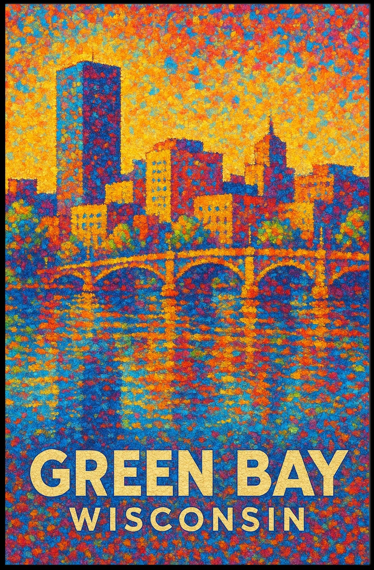 Green Bay, Wisconsin Poster